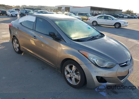 2013 Hyundai Elantra Gls from USA, damaged, VIN 5NPDH4AE0DH335506